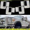 TOROX 1999-2016 FORD F250-F550 Superduty Door Handle COVERS W/O PSK