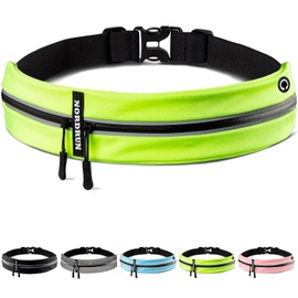 Nordrun Slim Running Belt Bag, Green