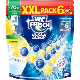 WC Frisch Kraft Active Fragrance Conditioner Lemon 6 x 50 g