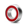 XiKe 4 Pcs Flanged Ball Bearings ID 3/4" x OD