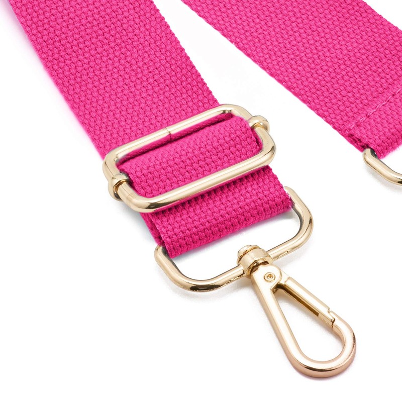 Wide Shoulder Strap, Adjustable Replacement Bag Strap with Metal Swivel