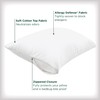 Allerease Cotton Fresh Zippered Allergy Defense Odor Neutralizing Pillow Protector-