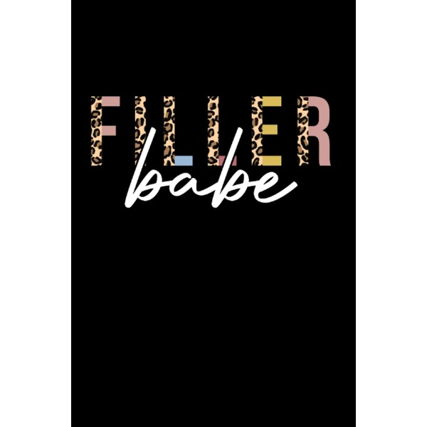 Filler Babe Leopard Med Spa Nurse Injector: Dot Grid Notebook/Journal