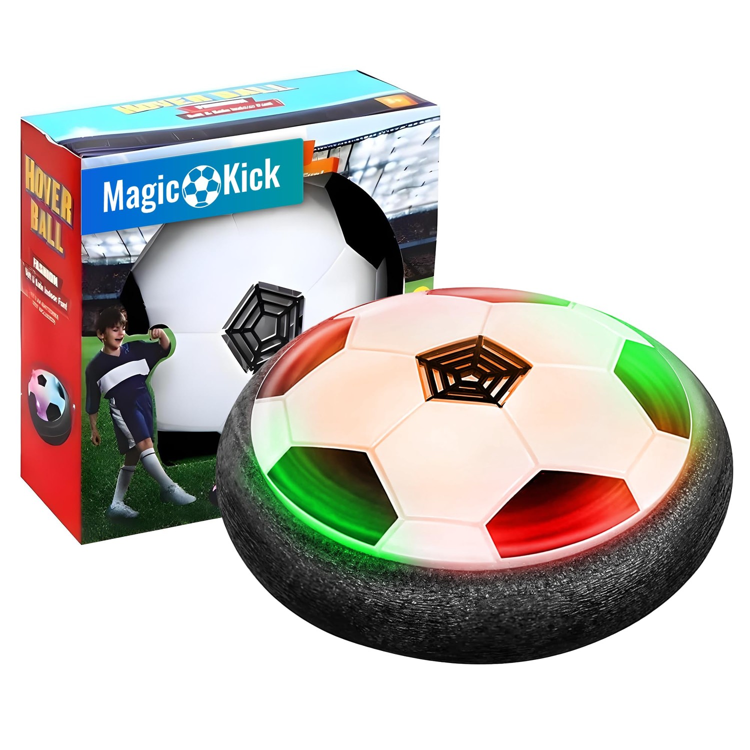 FREEZE2TRIM Magic Kick Hover Soccer Ball Indoor Kids Toys for Ages 8-13 ...