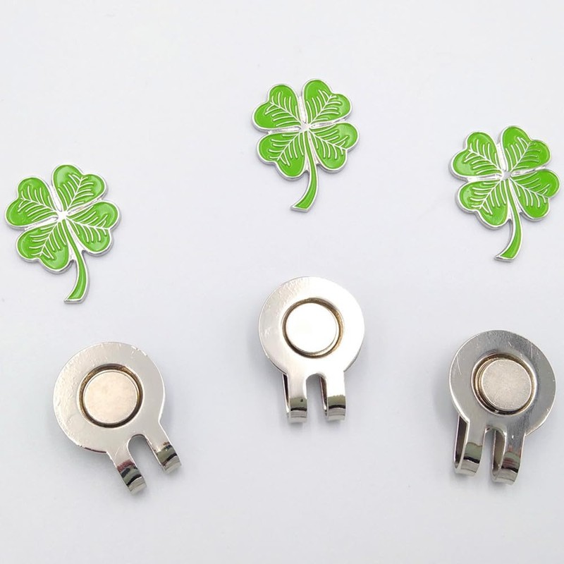 Golf Hat Clip with Magnetic Ball Marker, Durable Strong Removable