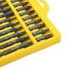 35Pcs Screwdriver Bit Set Magnetic S2 Steel 1/4in Hex Shank