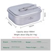 Boundless Voyage Outdoor Camping Titanium Military Mess Tin with Lid