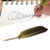 Feather Pen Set with 5 Interchangeable Nib Letter Opener Pen