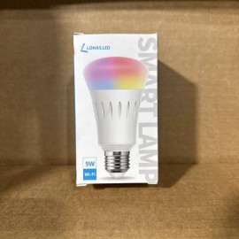 LOHAS LED RGB LED Smart Bulb Dimmable Light Bulb, Wi-Fi Compatible With Alexa And Google
