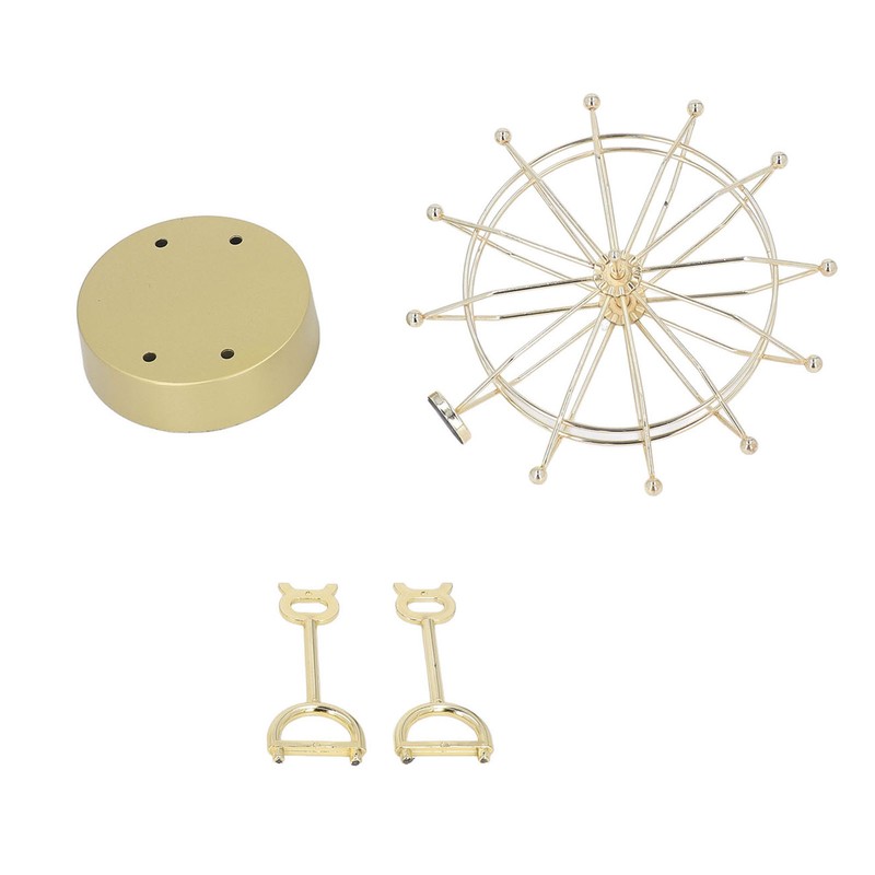 Electronic Ferris Wheel Desk Toy Magnetic Rotation Perpetual Motion Home