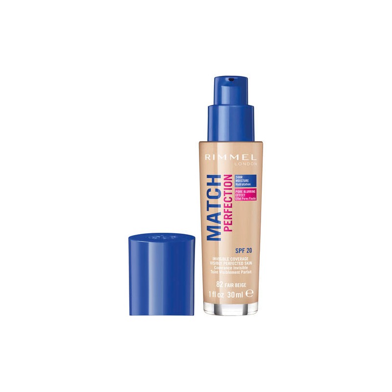 Rimmel Match Perfection Foundation 82 Fair Beige