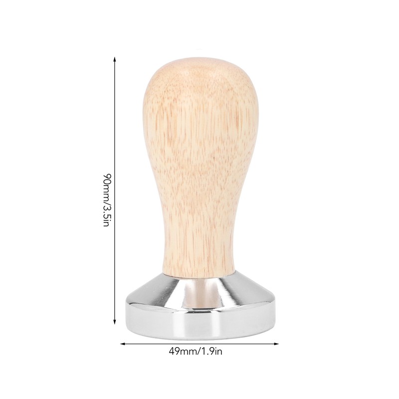 Coffee Tamper Detachable Food Grade Stainless Steel Flat Bottom Coffee