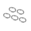 Hihaha 5pcs 30mm ID 40mm OD Motorcycle Exhaust Muffler Pipe