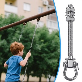 Hammock Tree Hooks - Non-Slip Hammock Mounting Kit - 1500lbs Load Capacity Heavy-Duty Anti-Slip Mount for Backyard Swing Chair Ceiling Camping Backpacking Trips