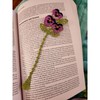 Flower Garden Lace Bookmarks - Quantity: 4 Pack
