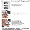 1PCS 20 mm Password Lock 3 Digit Combination Door Lock