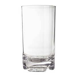 G.E.T Shatterproof Beverage Glass/Highball, 14 Ounce, BPA Free (Set of 4)