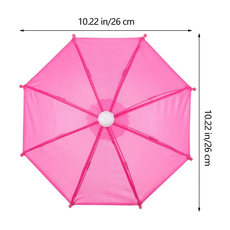 SAFIGLE Set of 5 Mini Umbrellas for Dolls - Cute