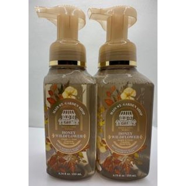 Set of 2 Honey Wildflower Gentle & Clean Foaming Hand