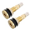 Parliky 2 Pcs Tubeless Tractor Valve Stems Lightweight Air Valve