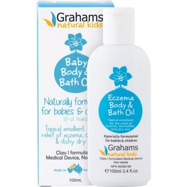 Grahams Natural Health Products Buy Grahams Natural Baby Eczema Body and Bath Oil 100ml Online