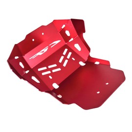 Front Skid Plate Engine Mud Guard Cover Compatible with Honda CRF450L CRF450RL CRF450X 2019-2022 (Red)