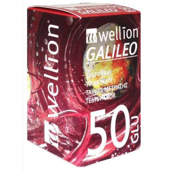 Wellion Galileo Blood Glucose Test Strips 100 2 x 50 Pieces