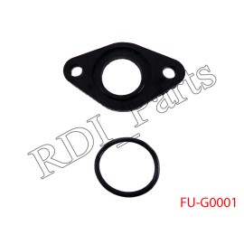 Unbranded PZ19 19MM 110cc 125cc Carburetor Carb Manifold Intake Pipe Gasket Spacer Seal
