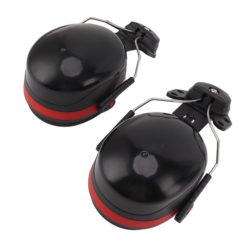 Hard Hat Earmuffs Noise Blocking Hearing Protection Adjustable Helmet Ear