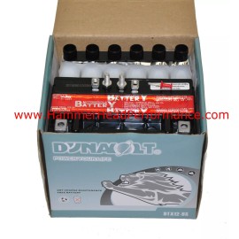 Dynavolt, Hammerhead New Go Kart Battery, 12V for Hammerhead 150cc / 250cc - 6.000.085 YTX12-BS