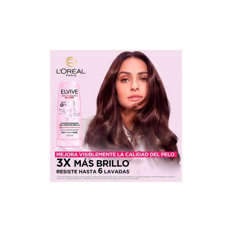 Acondicionador Elvive Loreal Gloss 370ml