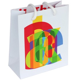 immi Pack of 5 Gift Bags - Gift Wrap Alternative (Thank You in Large Letters)