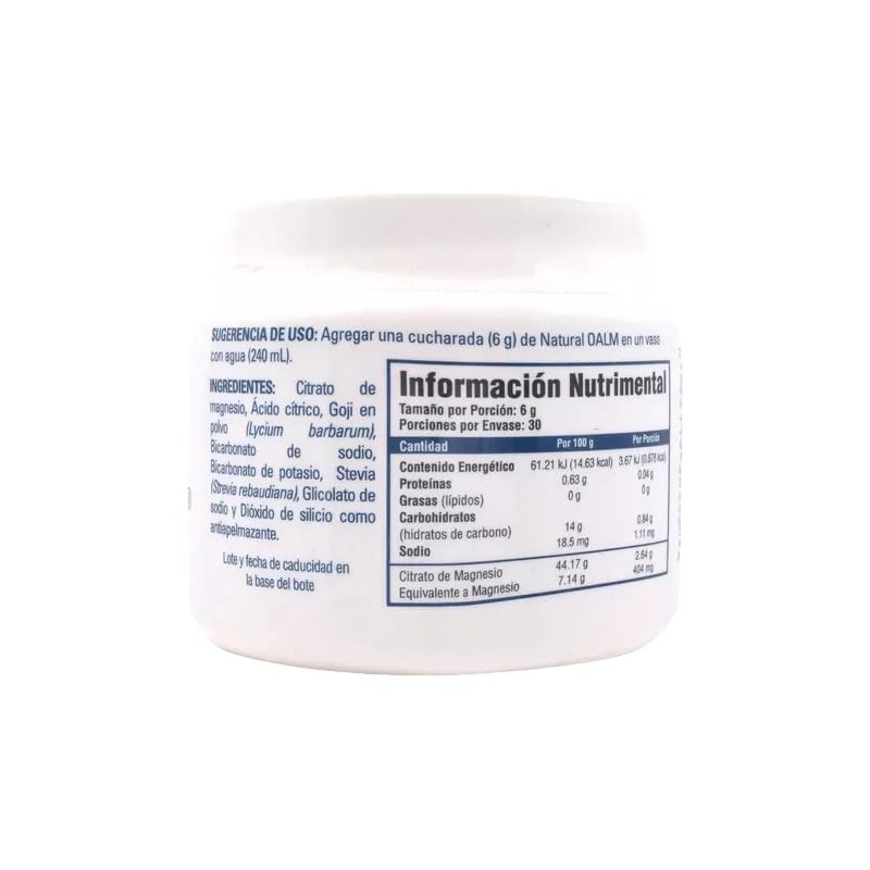 GREENSIDE NATURAL CALM MAGNESIO CON GOJI BERRY 180 G