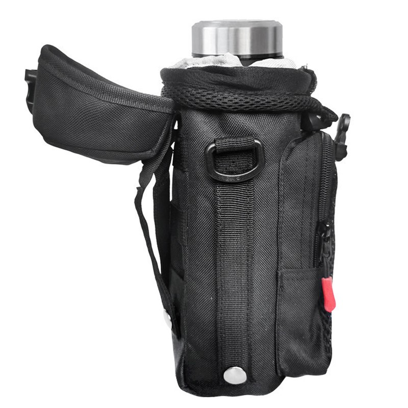 Waterproof Outdoor Tactics Water Bottle Bag Pouch Hydration Carrier Sport
