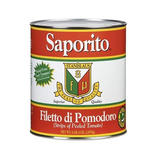 Saporito Tomato Fillets, #10 Pack of 6