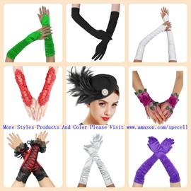 Specell Handmade Fascinator Hat for Women, 1920s Tea Party Kentucky Fascinator Hat Pillbox Hat, White-2