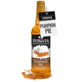 Syruvia Pumpkin Pie Coffee Syrup 25.4 Ounces