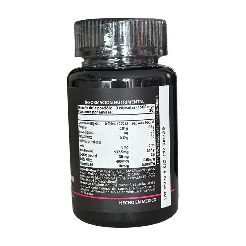 Myo + D Chiro Inositol HQL NATURAL 90 caps de