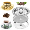 French Press Replacement Screens, 6 Pack, Stainless Steel Reusable Mesh