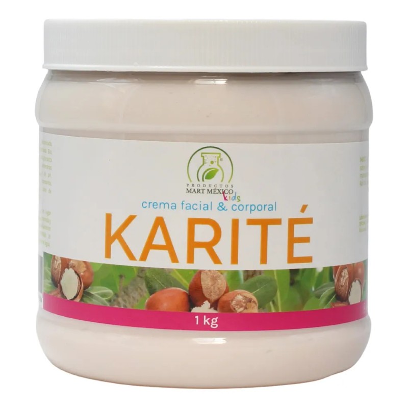 Productos Mart Crema Hidratante Kids 1Kg Karité Sin Parabenos Rostro