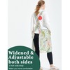 Big Plus Size Aprons for Women with Pockets Cotton Linen