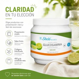 Colágeno Hidrolizado Glucosamina En Polvo Sheló Nabel Limón