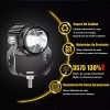 Par De Faros Auxiliares Moto 60w Led Amarillo Y Blanco
