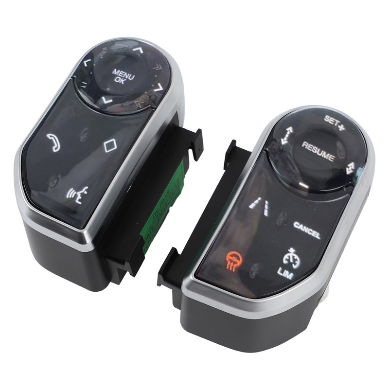 Pair of Car Steering Wheel Buttons Key Control Switch for