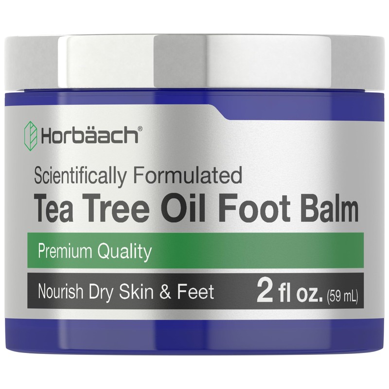 Horbäach Tea Tree Oil Foot Balm | 2 oz |