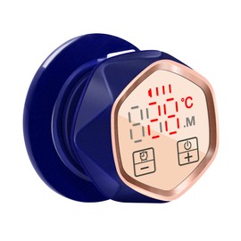 TRELC Smart Pot Lid Top Replacement Knob with Kitchen Timer + Thermometer + Safety Alarm Function, 4 in 1 Multi-Function Universal Pan Lid Holding Handles Heat Resistant for Kitchen Cookware