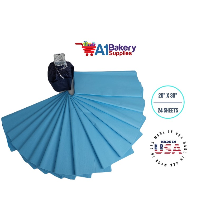 Gift Wrapping Tissue Paper 20x30 24 Pack by A1 Bakery