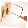 SHINEOFI 1 Set Coping Saw with Wooden Handle Ergonomic Hand