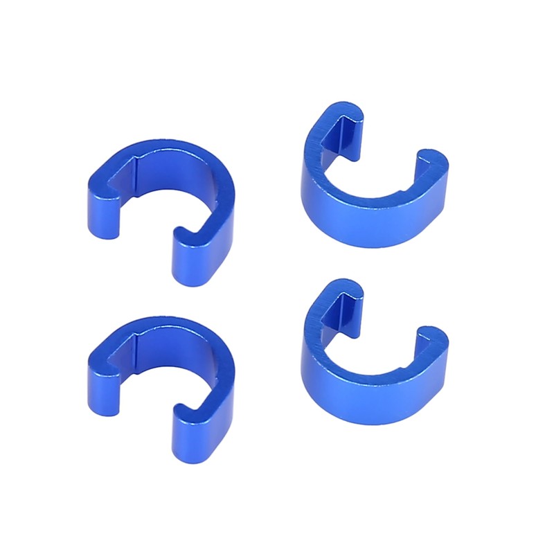 X AUTOHAUX 12pcs Bike Brake Cable Clip C Style Clamp