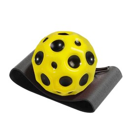 Wrist Baseballs Neon Reactive - 1 Pcs - Practice Sports Balls for Fun Outdoor Activity for Kids - Spring Training, Party Favor, Baseball Season Gift, Sports Team Party Bag Filler - Color: yellow